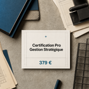 Certification Pro Gestion Stratégique
